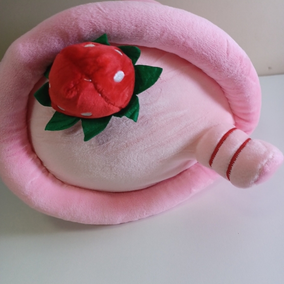 Boba Tea Plush Cup Shape Soft & Squishy Squishmallow Strawberry - Picture 8 of 8